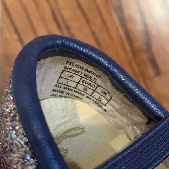 Sam Edelman Felicia infant shoes glitter holiday - Picture 8 of 8